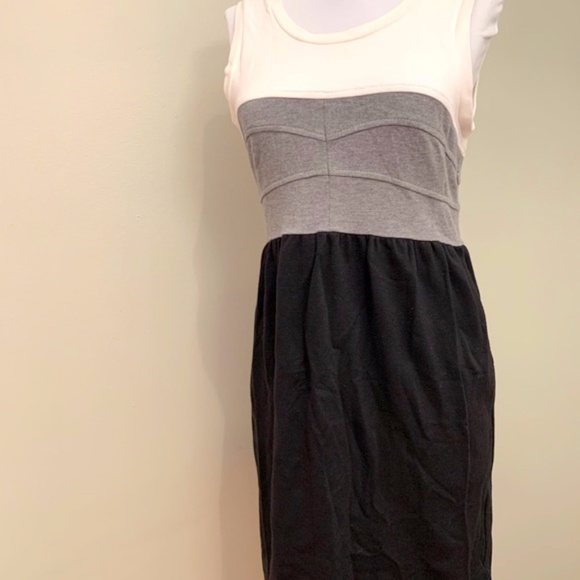 Theory Dresses & Skirts - Theory Sleeveless Colorblock Stretch Dress (4)